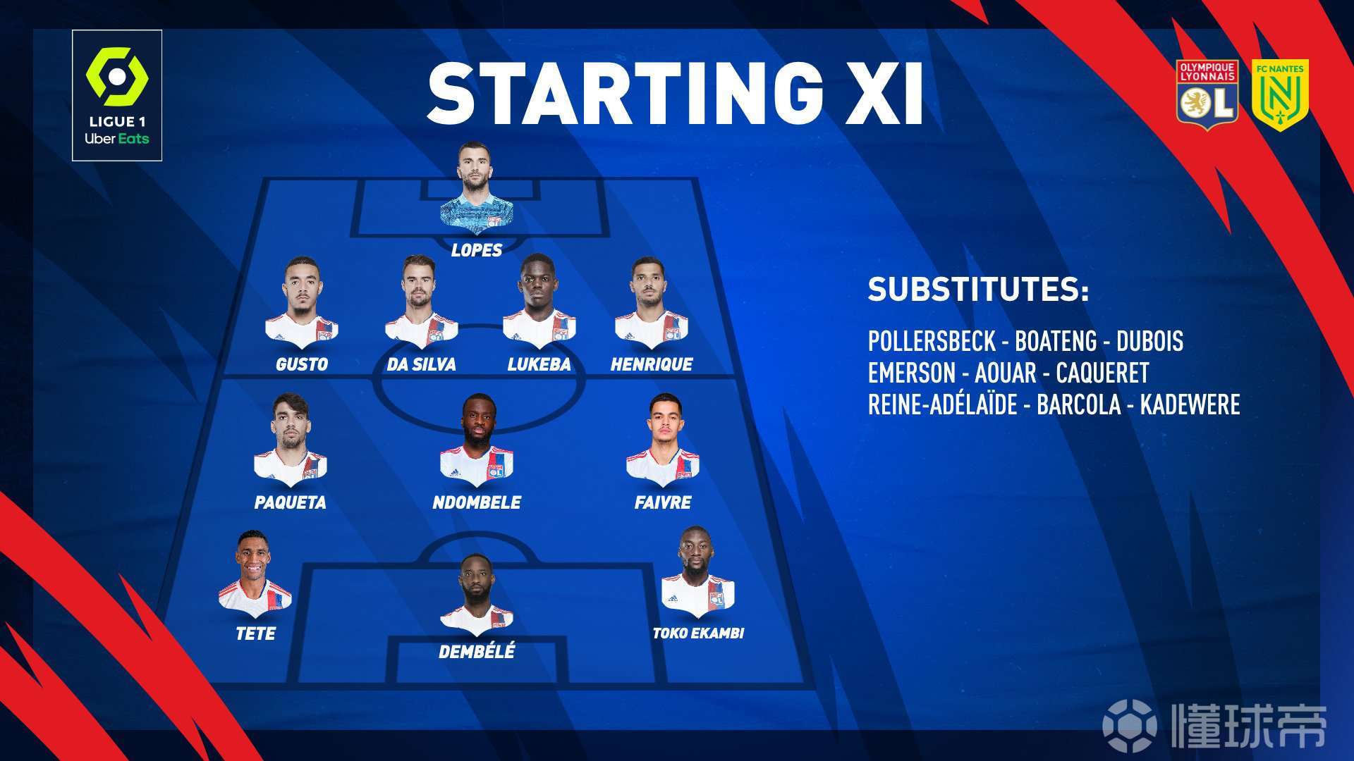 关于里昂客场胜南特稳固积分榜前列位置的信息